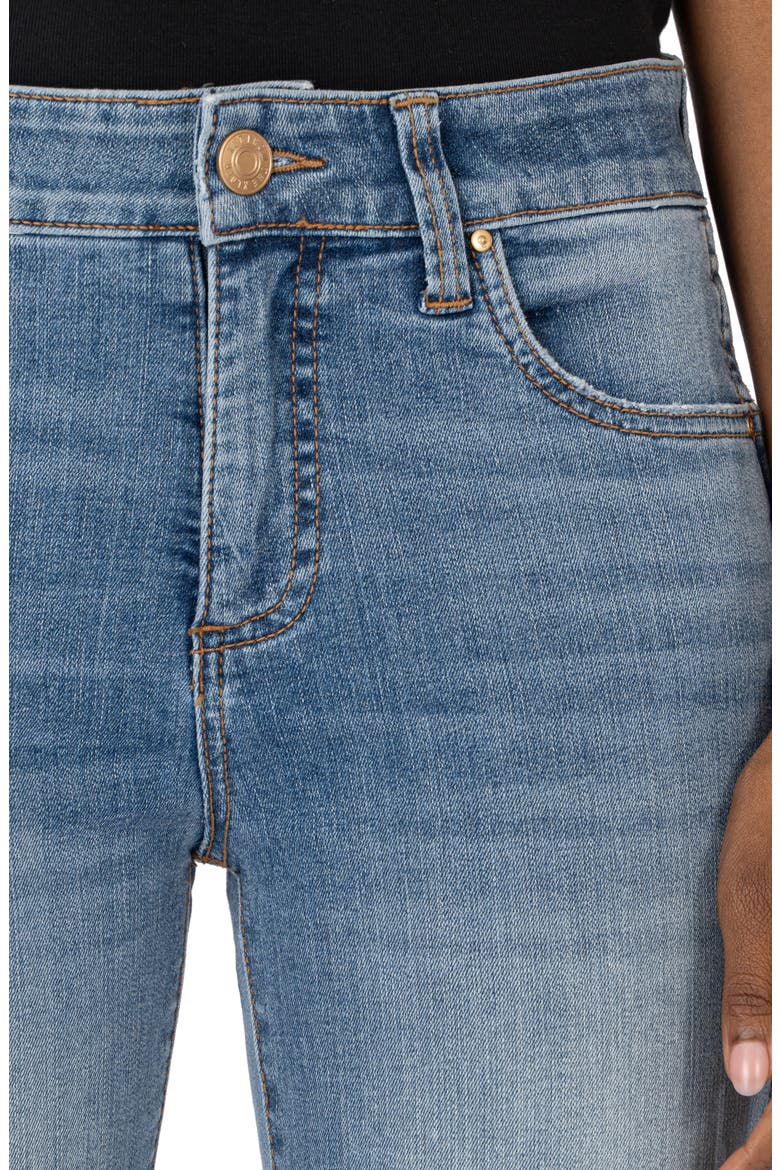 Ana Fab Ab High Waist Flare Jeans, Alternate, color, HARMONIOUS