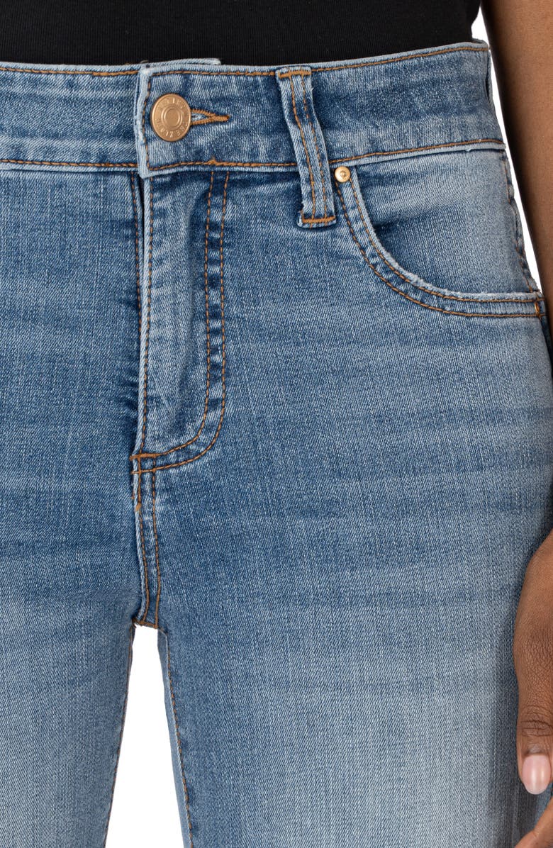 KUT from the Kloth Ana Fab Ab High Waist Flare Jeans, Alternate, color, 