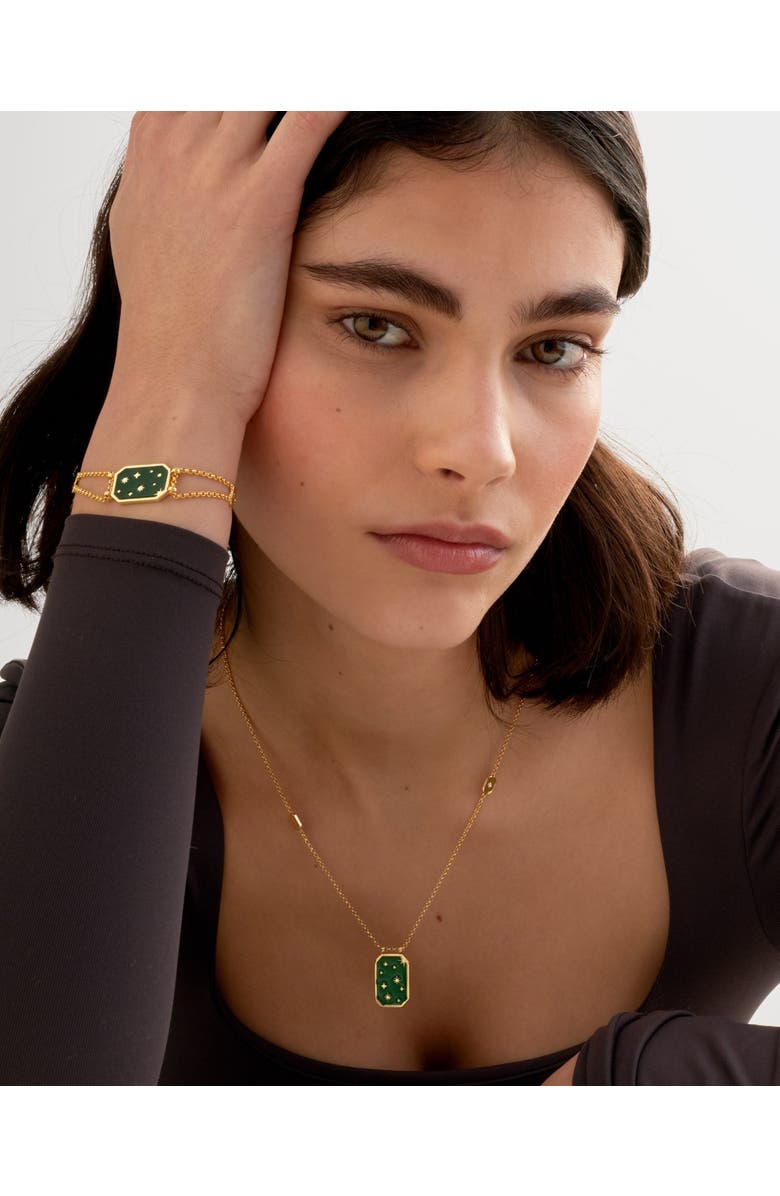 Katie Loxton Elpha Waterproof Gold Bracelet, Alternate, color, Gold