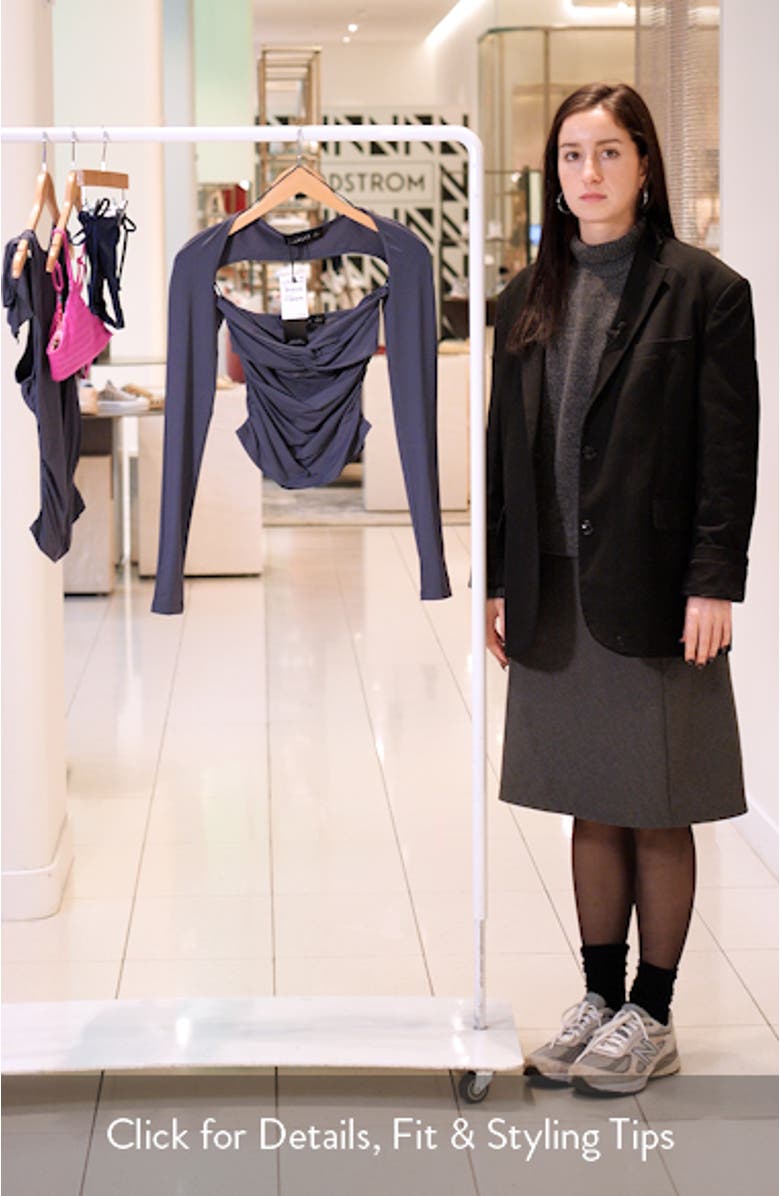 Soleil Cutout Long Sleeve Top, sales video thumbnail