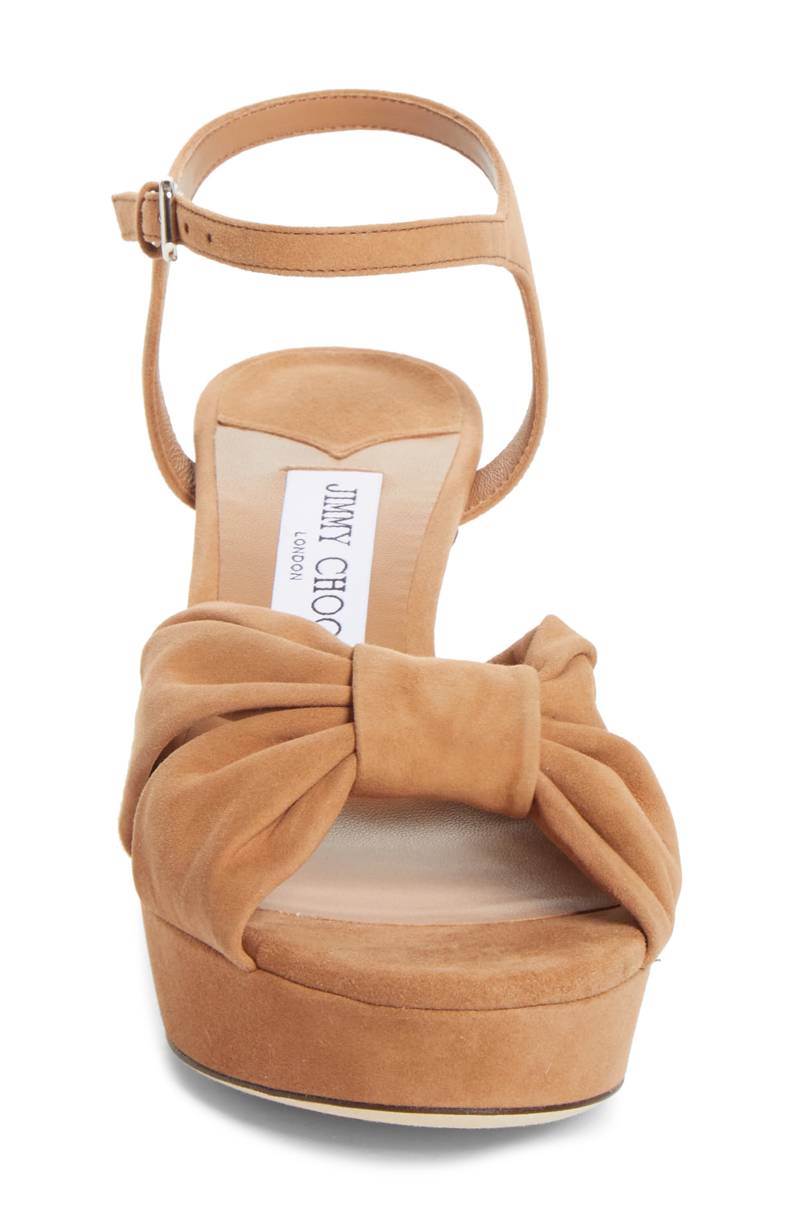 Heloise Platform Sandal, Alternate, color, TOFFEE