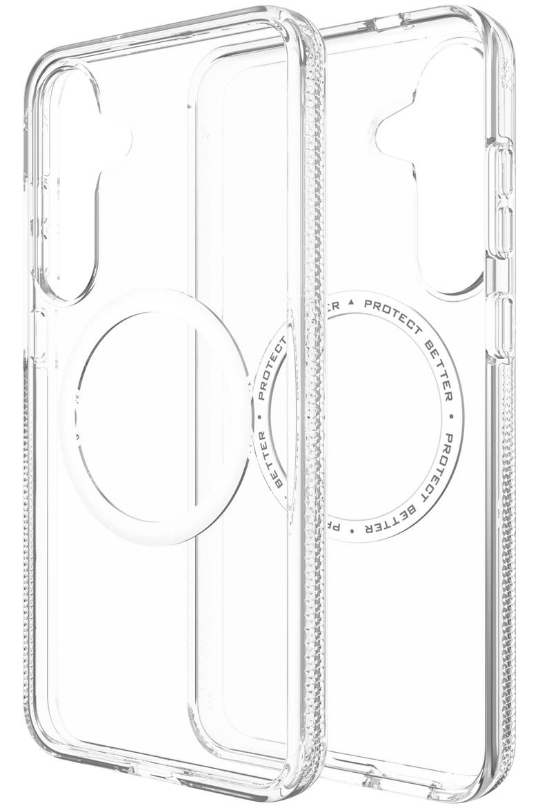 Crystal Palace Snap MagSafe Case for Samsung Galaxy S25+, Main, color, Clear