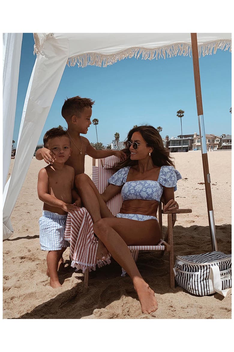 The Beach Towel, Alternate, color, LAURENS PINK STRIPE