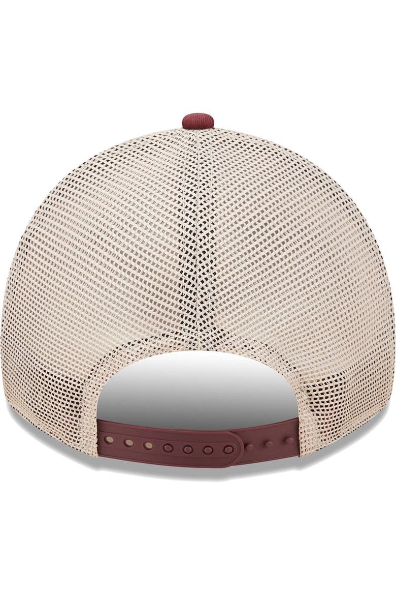 Men's New Era Maroon/Natural Virginia Tech Hokies Devoted 9TWENTY Adjustable Hat, Alternate, color, Maroon