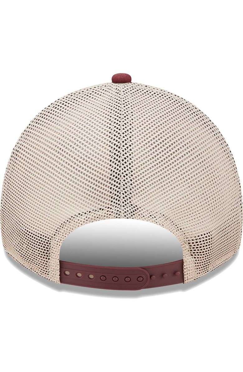 New Era Men's New Era Maroon/Natural Virginia Tech Hokies Devoted 9TWENTY Adjustable Hat, Alternate, color, 