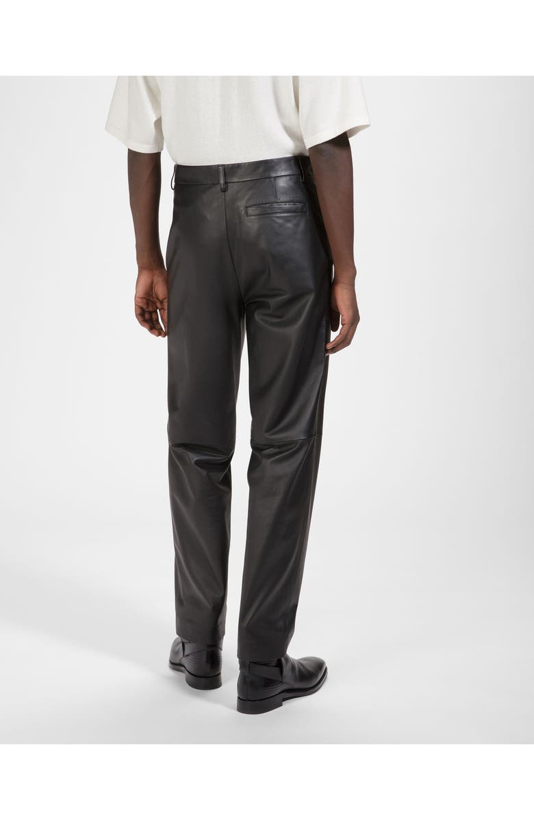 Bally Leather Trousers, Alternate, color, 