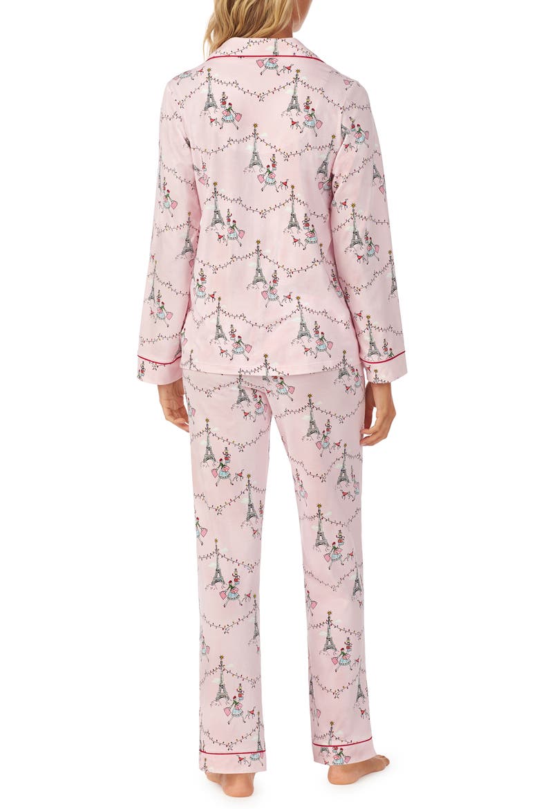 Holiday Print Classic Pajamas, Alternate, color, CHRISTMAS IN PARIS