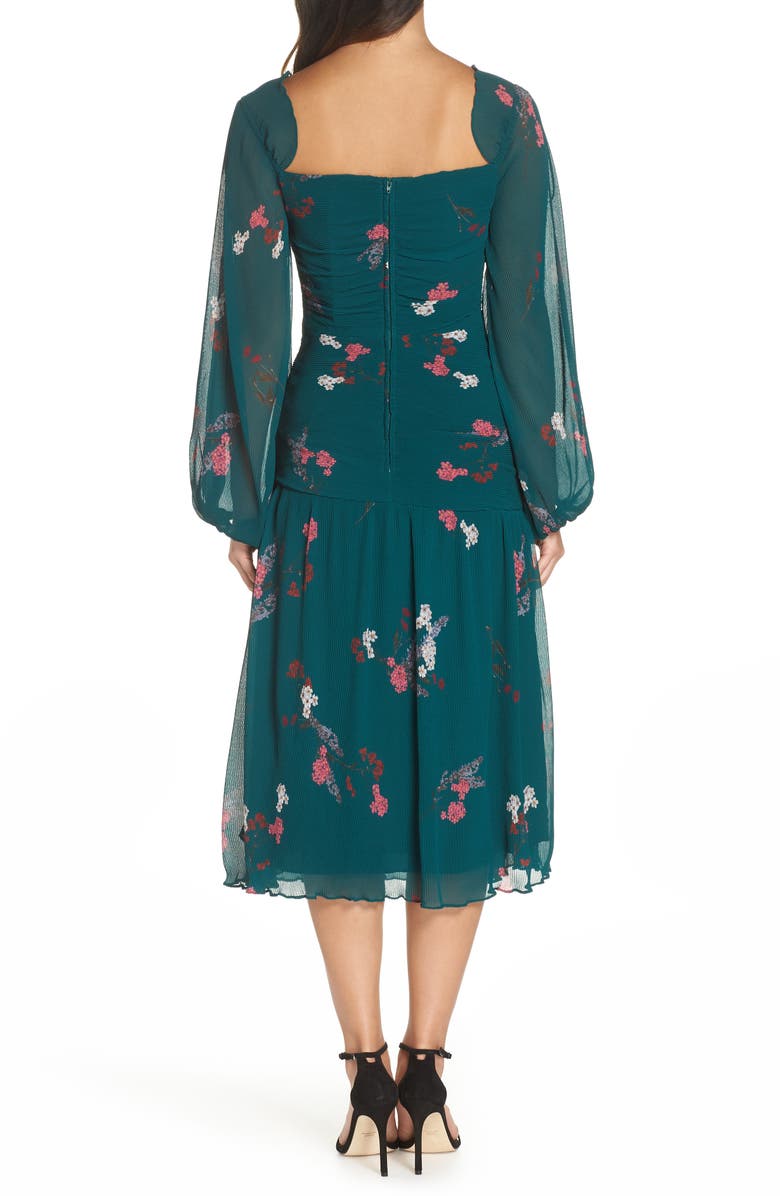 Keepsake the Label Night Fall Midi Dress, Alternate, color, 