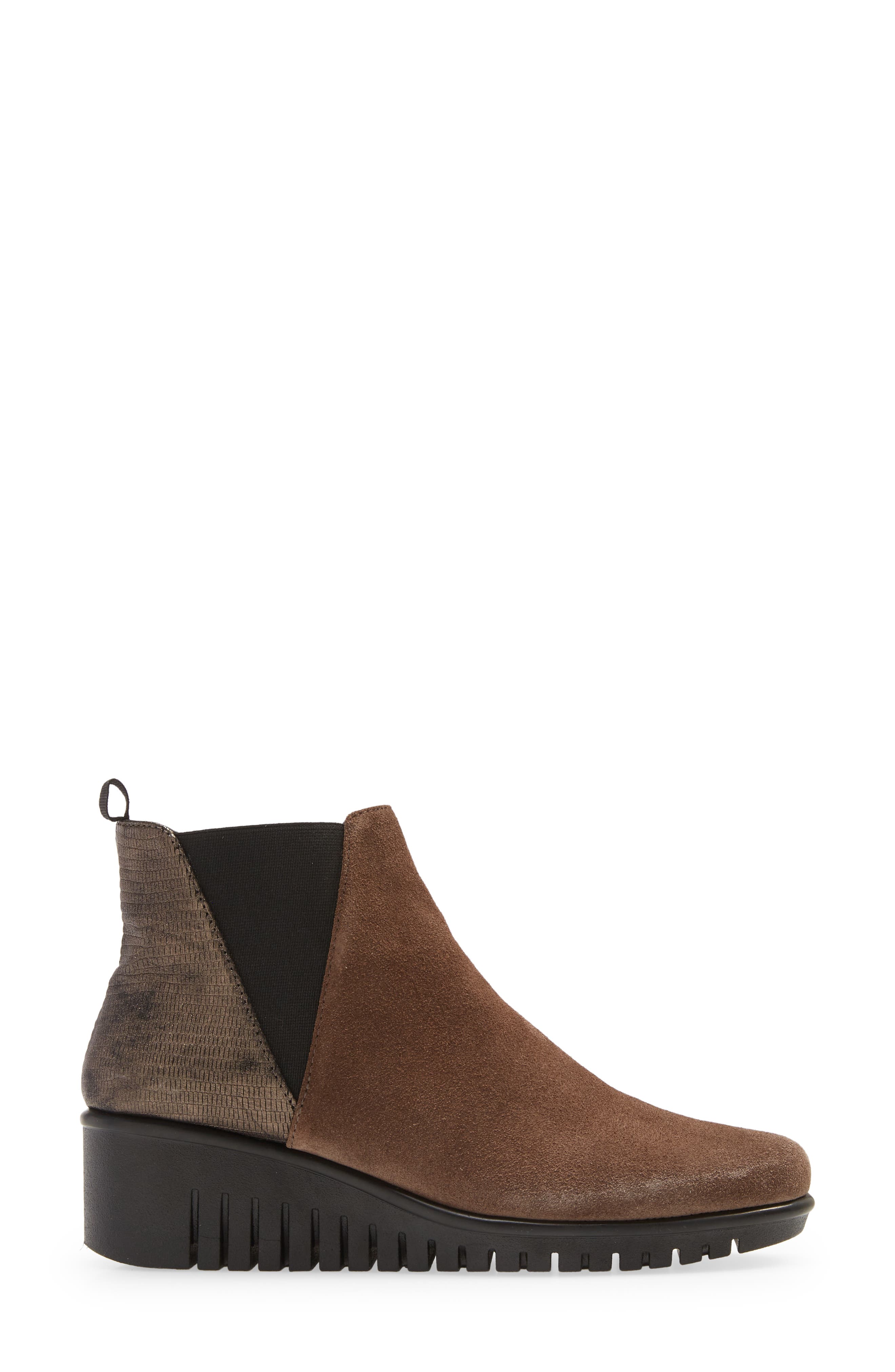 Augusta Wedge Bootie, Alternate, color, GRAFITE/ CANNA SUEDE/ WHINSTON