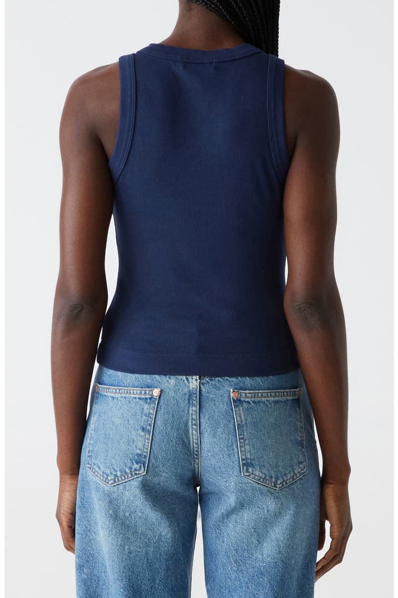 Gina Cotton & Modal Rib Tank, Alternate, color, NOCTURNAL