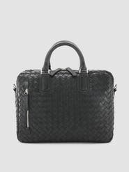 Officine Creative Armor 011 Hand-Woven Shoulder Bag
