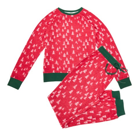 2 Piece Holiday Trees Pajama Set (Men)