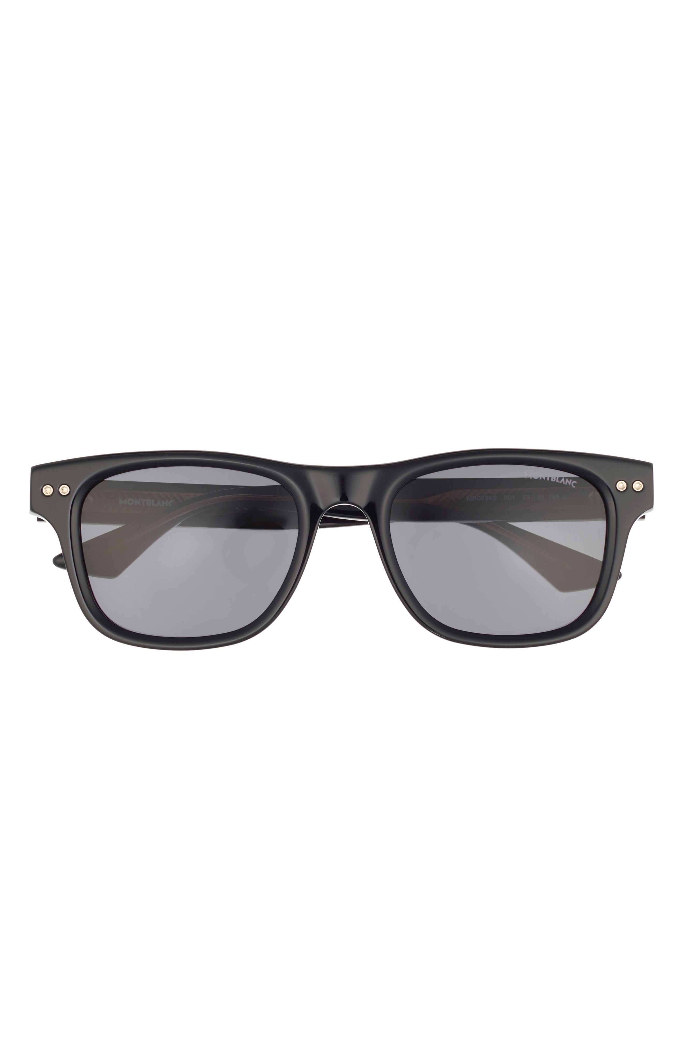 Montblanc 53mm Square Sunglasses