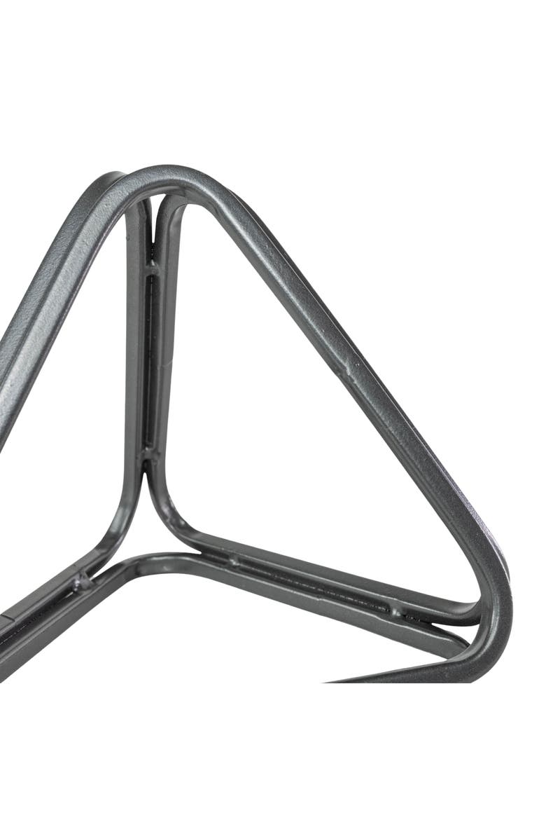 Pyramid Decorative Accent Gray Cast Iron, Alternate, color, Gray