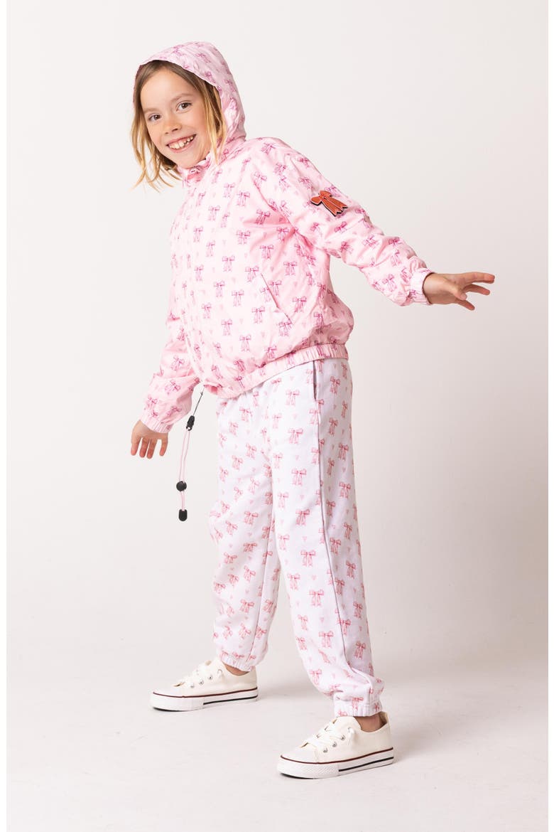 Kids' Max Rain Water Repellent Reversible Windbreaker, Alternate, color, PINK