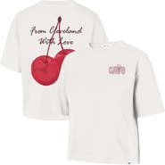'47 Women's '47 Cream Cleveland Cavaliers Love Letter Reed City T-Shirt
