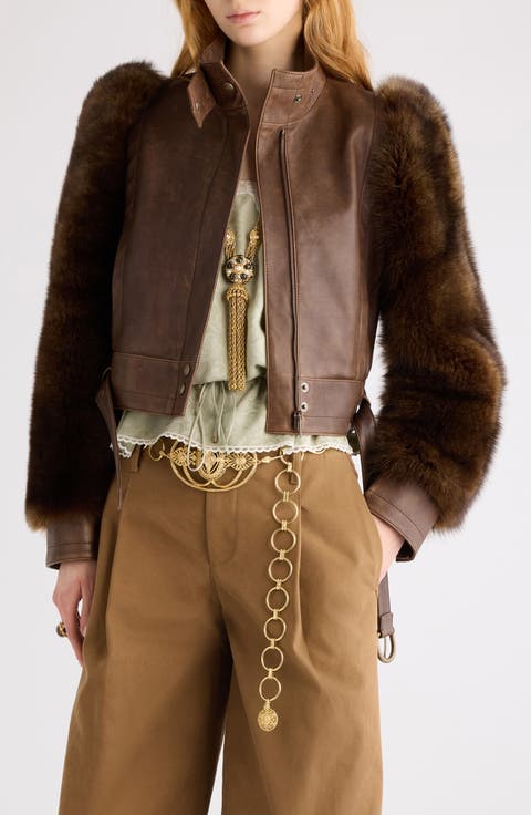 ジャケット CHLOE Women Jackets CH25SMA19341 21D BROWN CHLOE Women Jackets CH25SMA19341 21D BROWN (Chloe/ジャケット