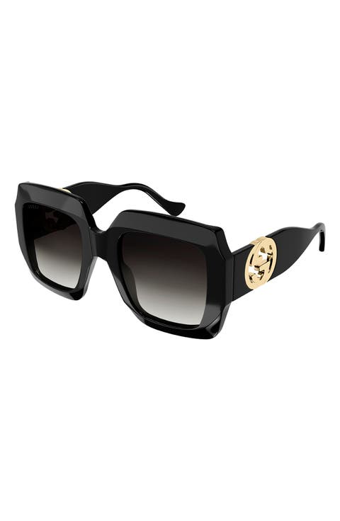 54mm Square Sunglasses