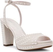 Anne Klein Vanna Ankle Strap Platform Sandal