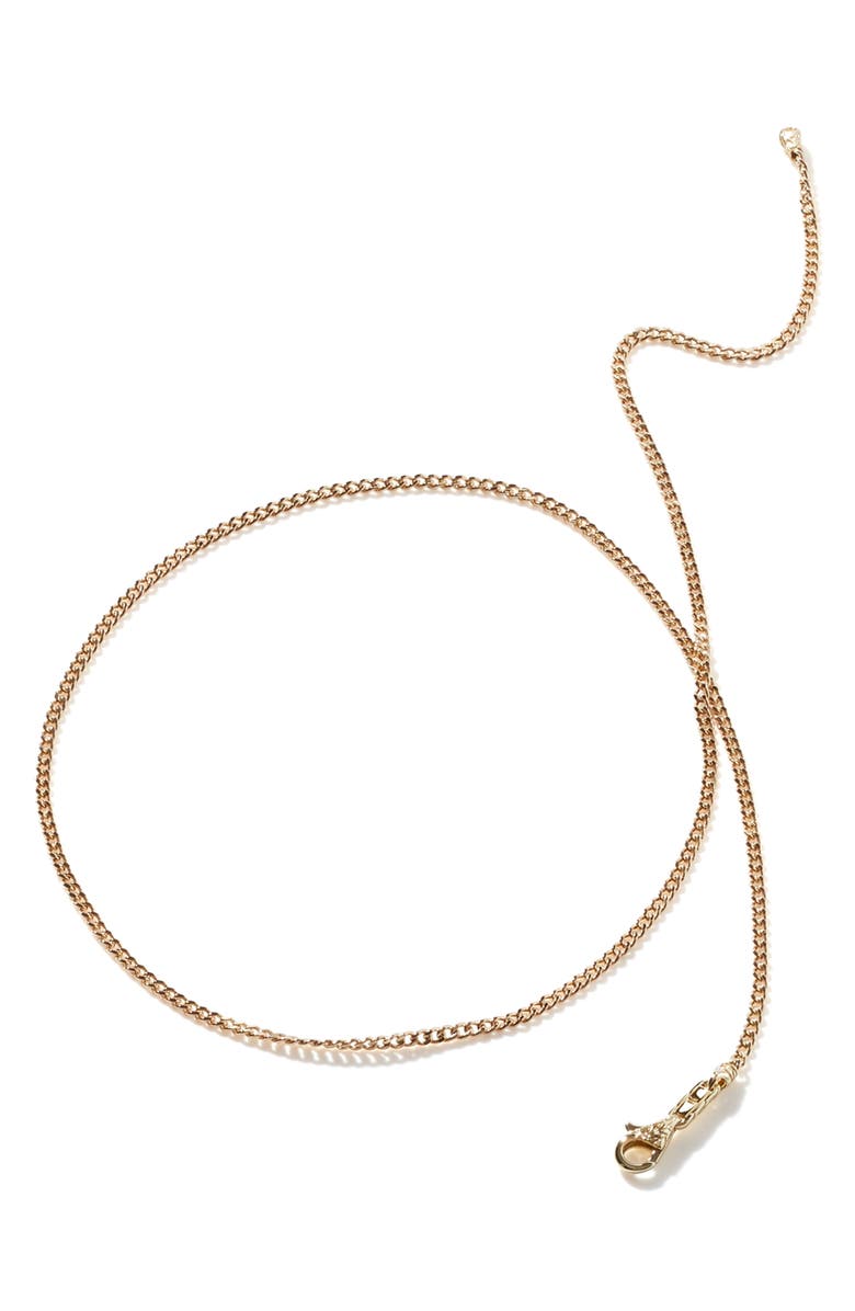 John Hardy Men's Classic Chain Necklace, Alternate, color, Gold