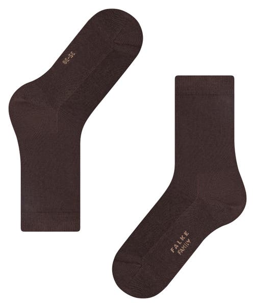 Falke Sensitive London Cotton Blend Socks In Brown
