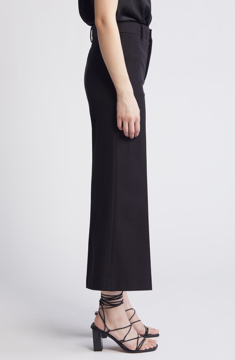 FRAME Le Crop Palazzo Wide Leg Trousers, Alternate, color,