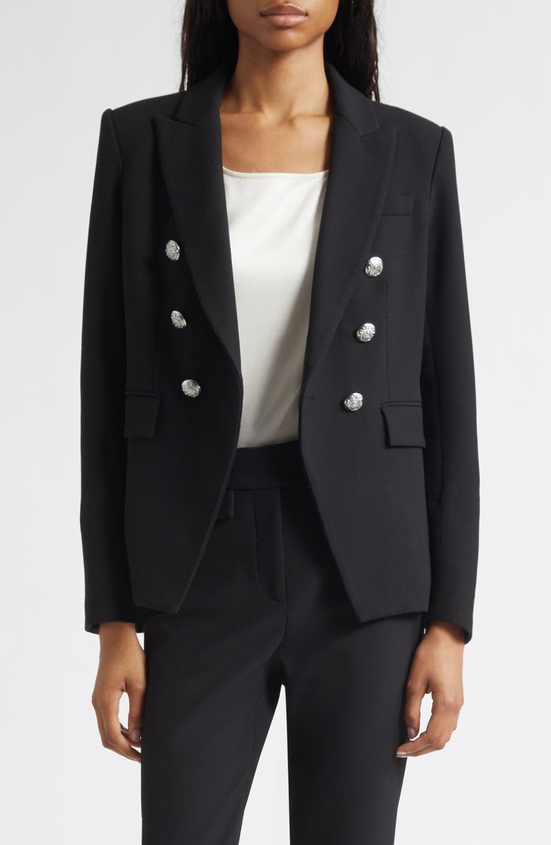 Veronica Beard Miller Dickey Jacket, Main, color, Black