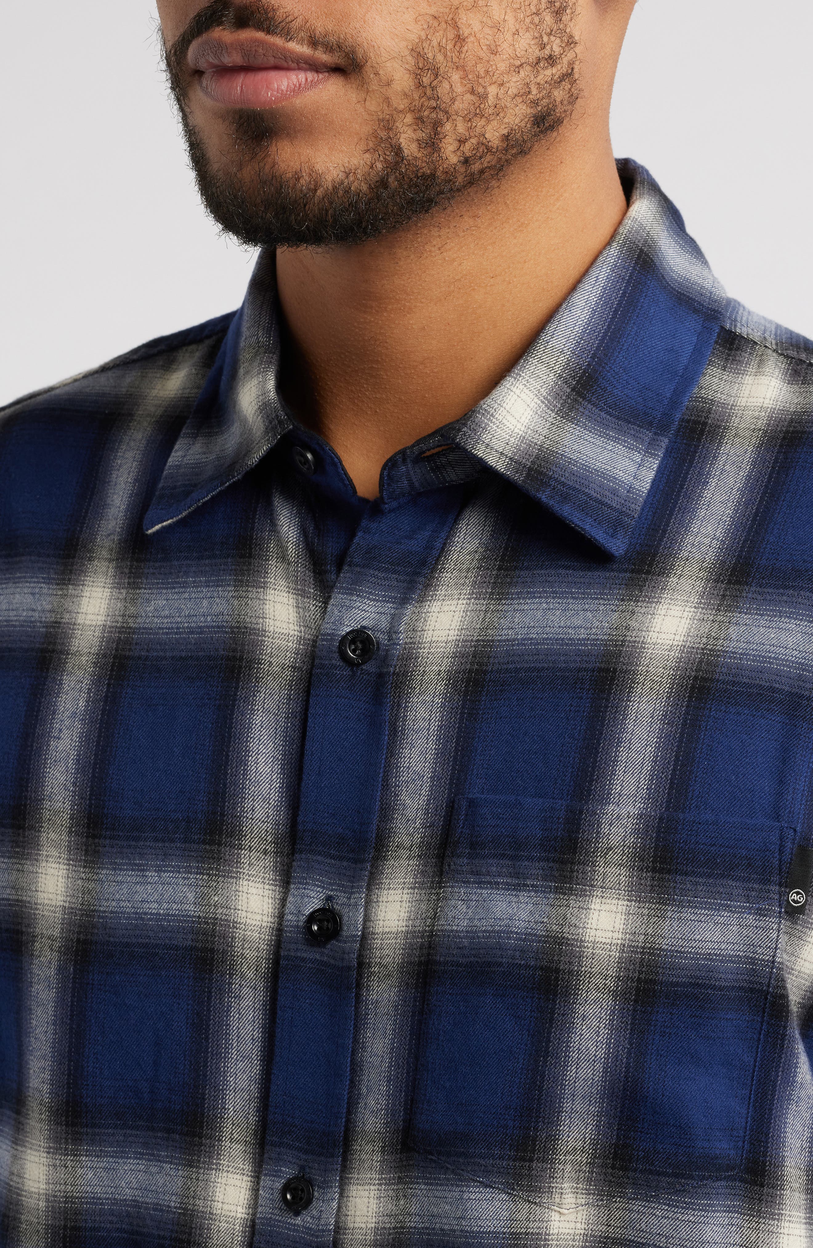 Aiden Plaid Button-Up Shirt - image 4