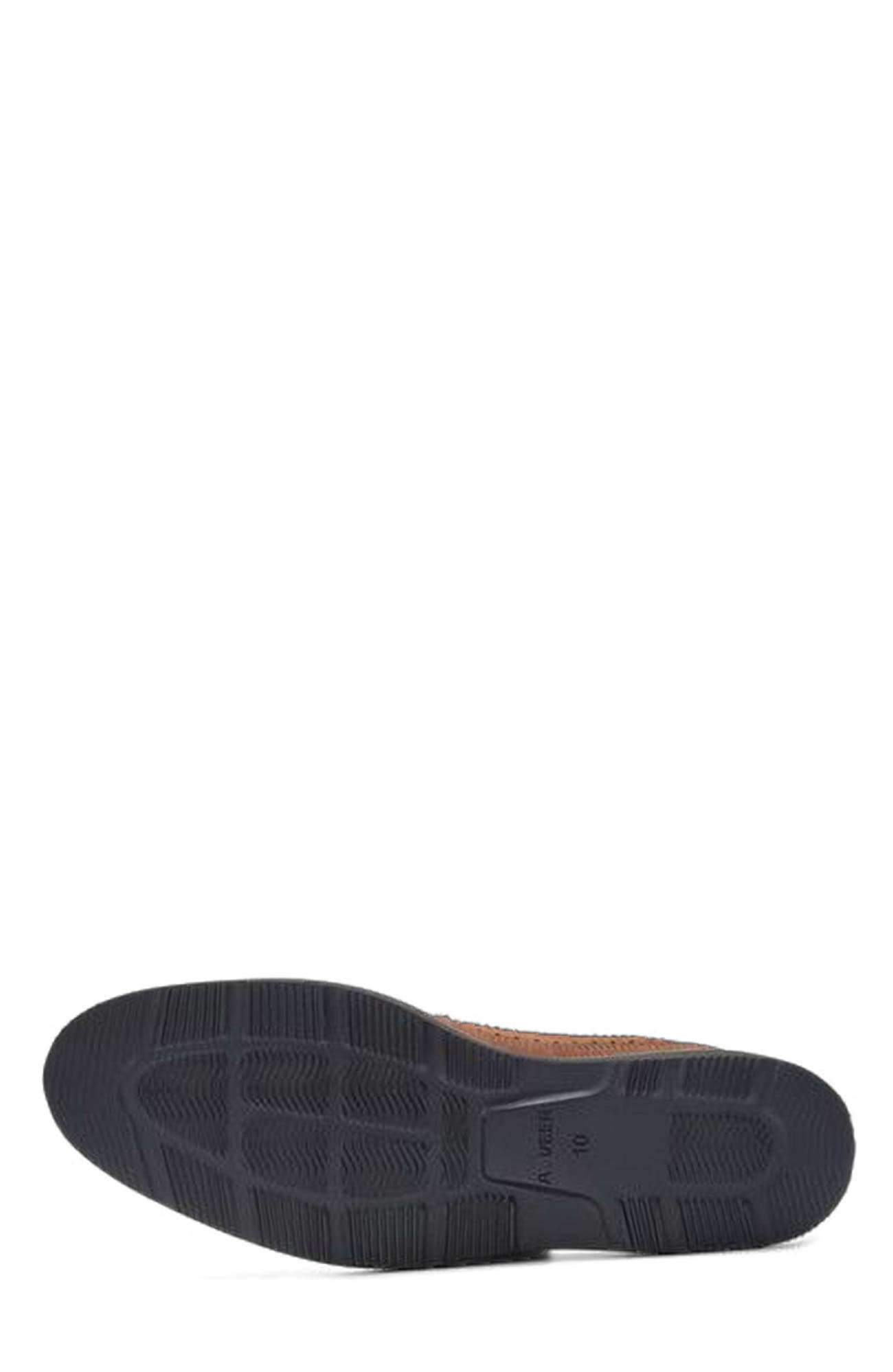 A. Veer Ellis Wingtip Oxford, Alternate, color, Tobacco Suede