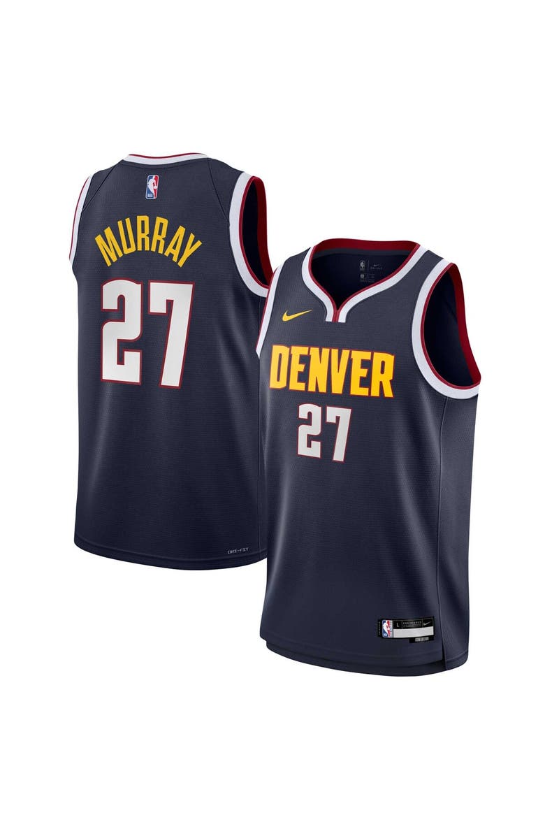 Nike Youth Nike Jamal Murray Navy Denver Nuggets Swingman Jersey - Icon Edition, Main, color, Navy