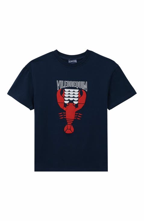 Kids' Lobsters Organic Cotton T-Shirt