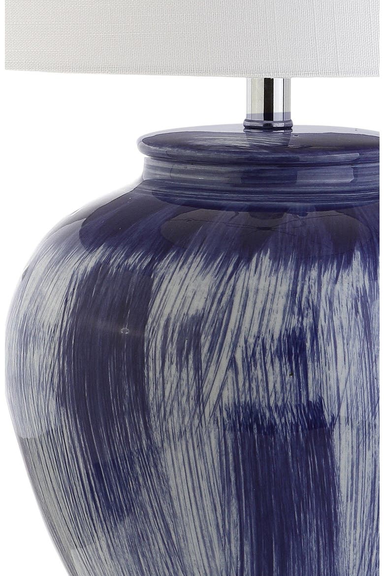 Wayland 26" Ceramic LED Table Lamp, Seaside Blue, Alternate, color, Seaside Blue
