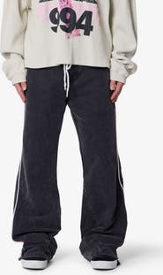 mnml Piped Kick Flare Leg Pants