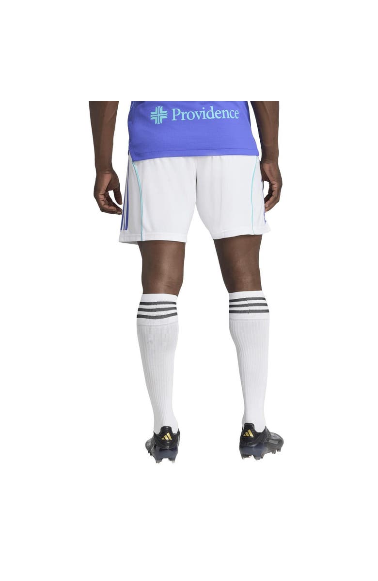 adidas Men's adidas White Seattle Sounders FC 2025 Archive Collection Authentic Shorts, Alternate, color, White