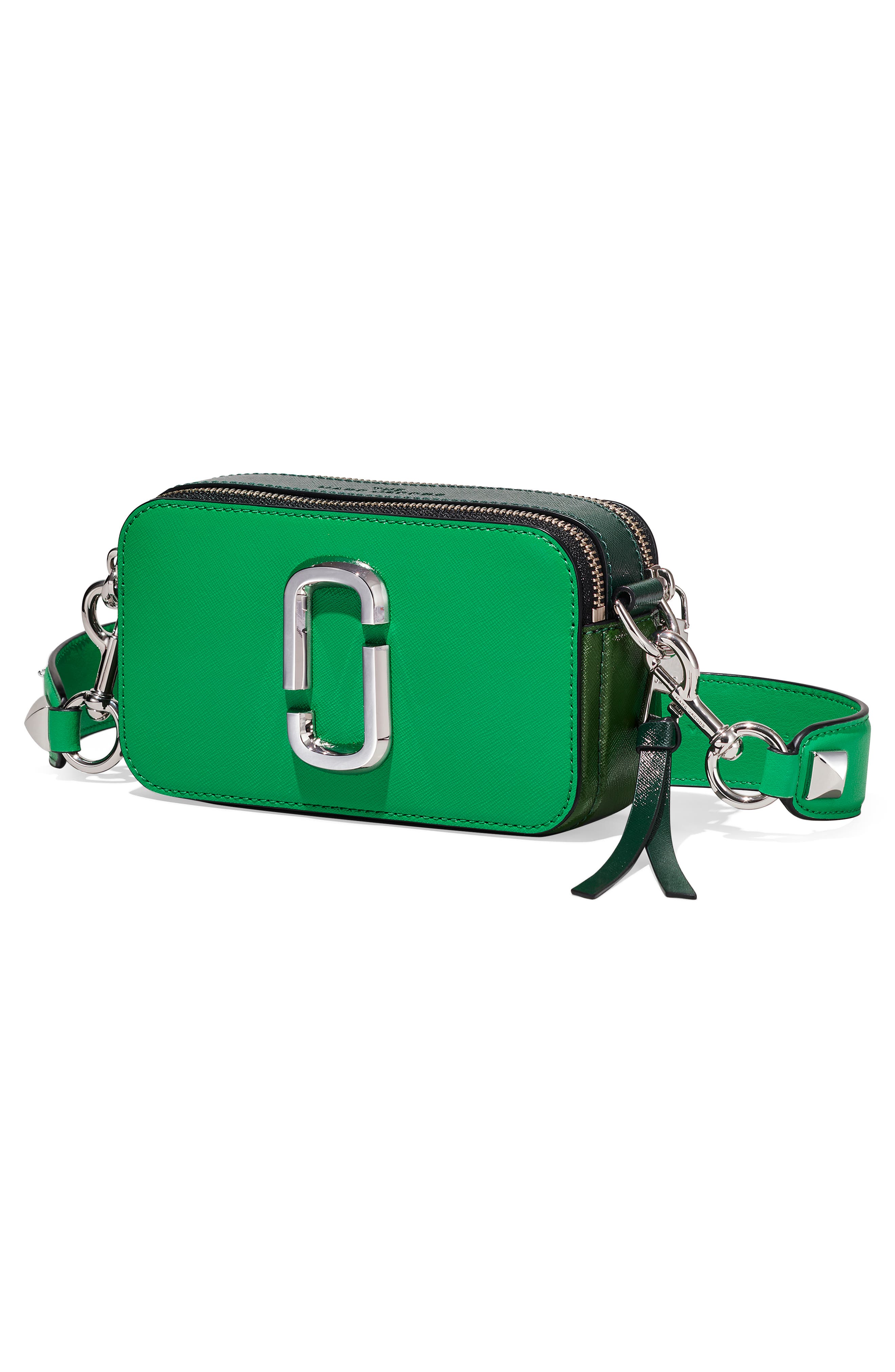 Marc Jacobs The Studded Snapshot Shoulder Bag, Alternate, color, 