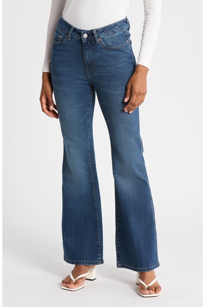 Claira High Waist Bootcut Jeans, Main, color, LAKE DUSK