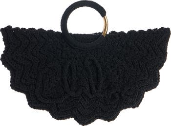 ［大人気！］Chloe BRACELET PARAVENT SMALLBAG CH25US622P2322J Chloé | Bracelet paravent small ivory crochet tote bag