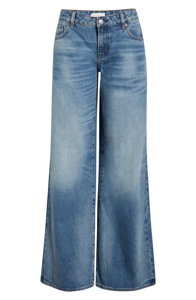 PacSun Casey Low Rise Baggy Wide Leg Jeans, Alternate, color, Medium Indigo