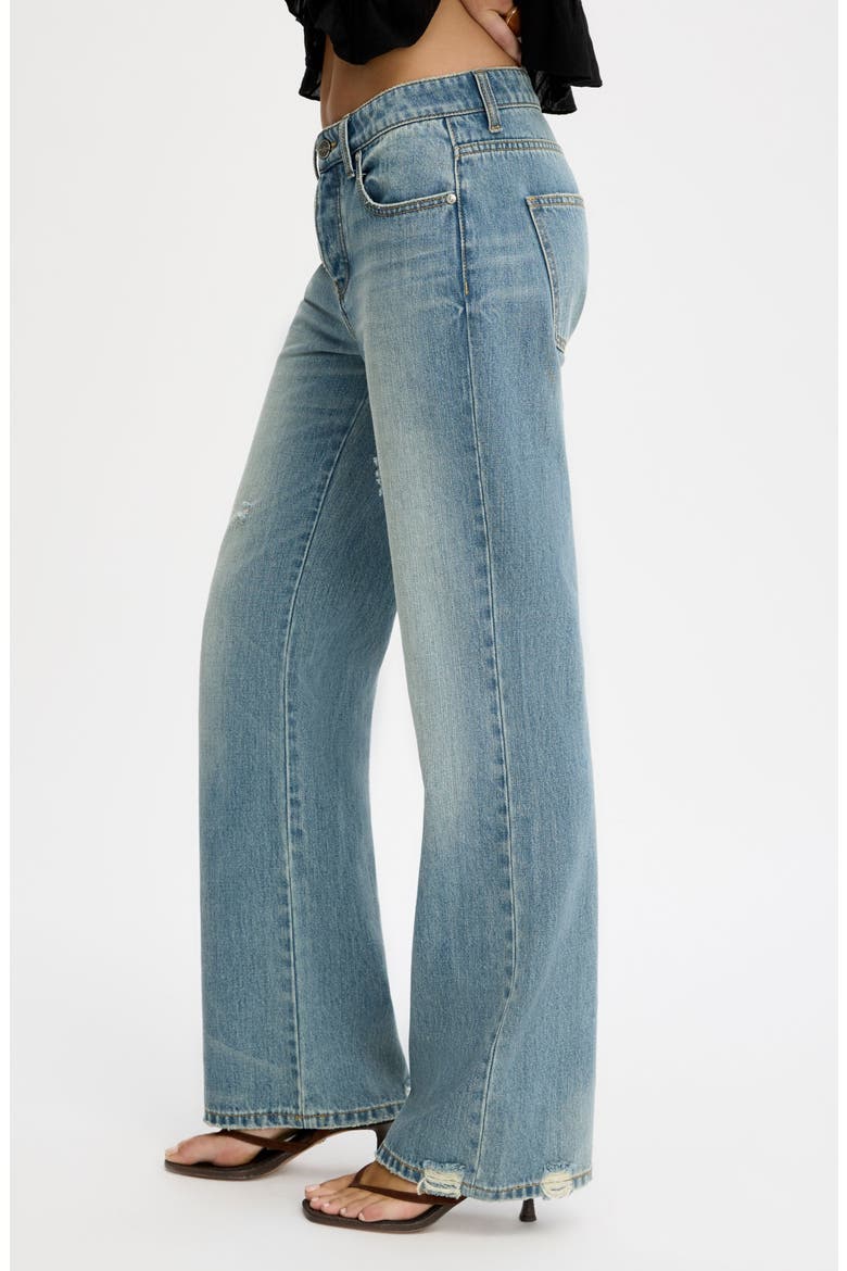 Low Rise Slouchy Girlfriend Jeans, Alternate, color, BROOKLYN WASH