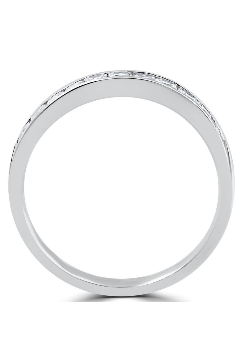 Princess Cut 1/2ct Diamond Wedding Anniversary 14K Ring Gold, Alternate, color, 14k White Gold