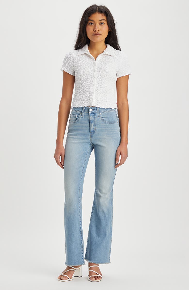 Levi's<sup>®</sup> 726 High Rise Flare Jeans, Alternate, color, 