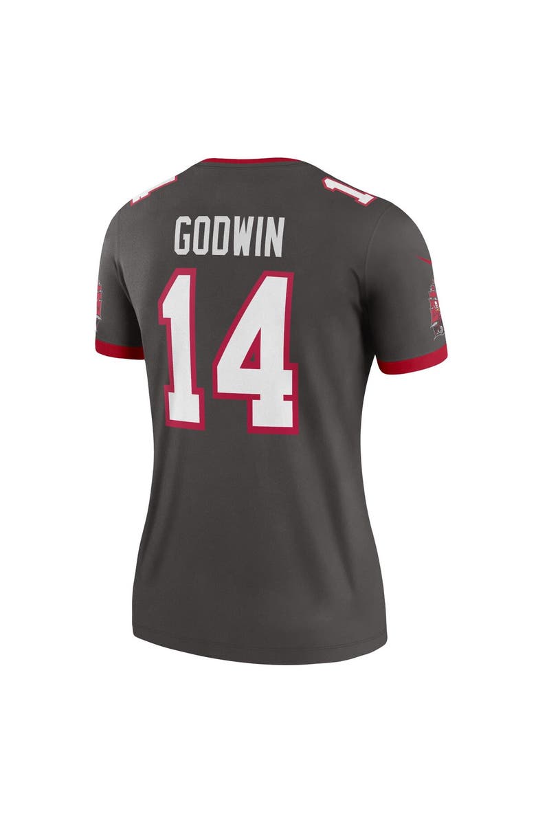 Nike Women's Nike Chris Godwin  Pewter Tampa Bay Buccaneers Alternate Legend Player Performance Top, Alternate, color, Pewter