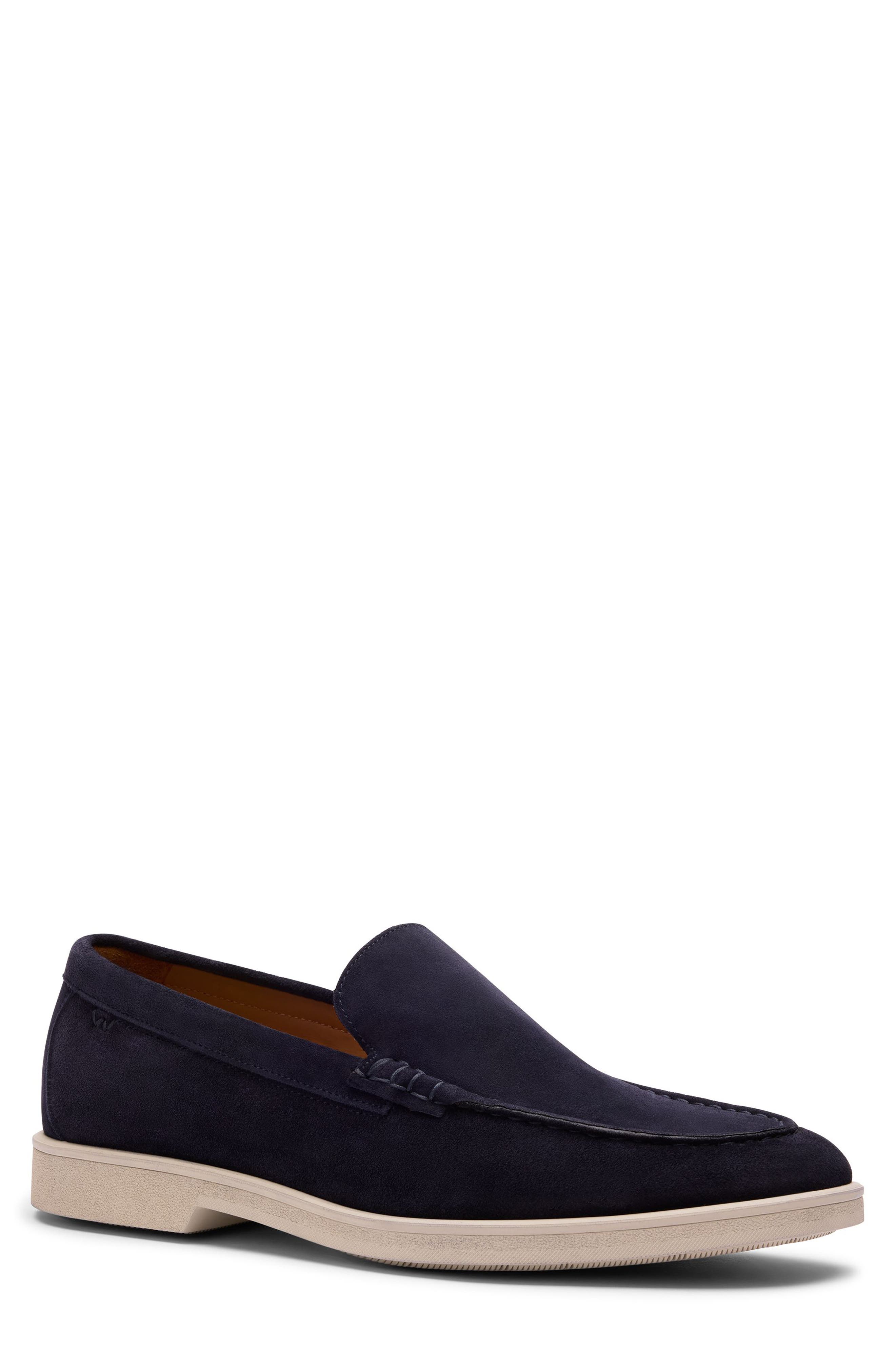 Stuart Weitzman Don Loafer, Main, color, Navy Blue