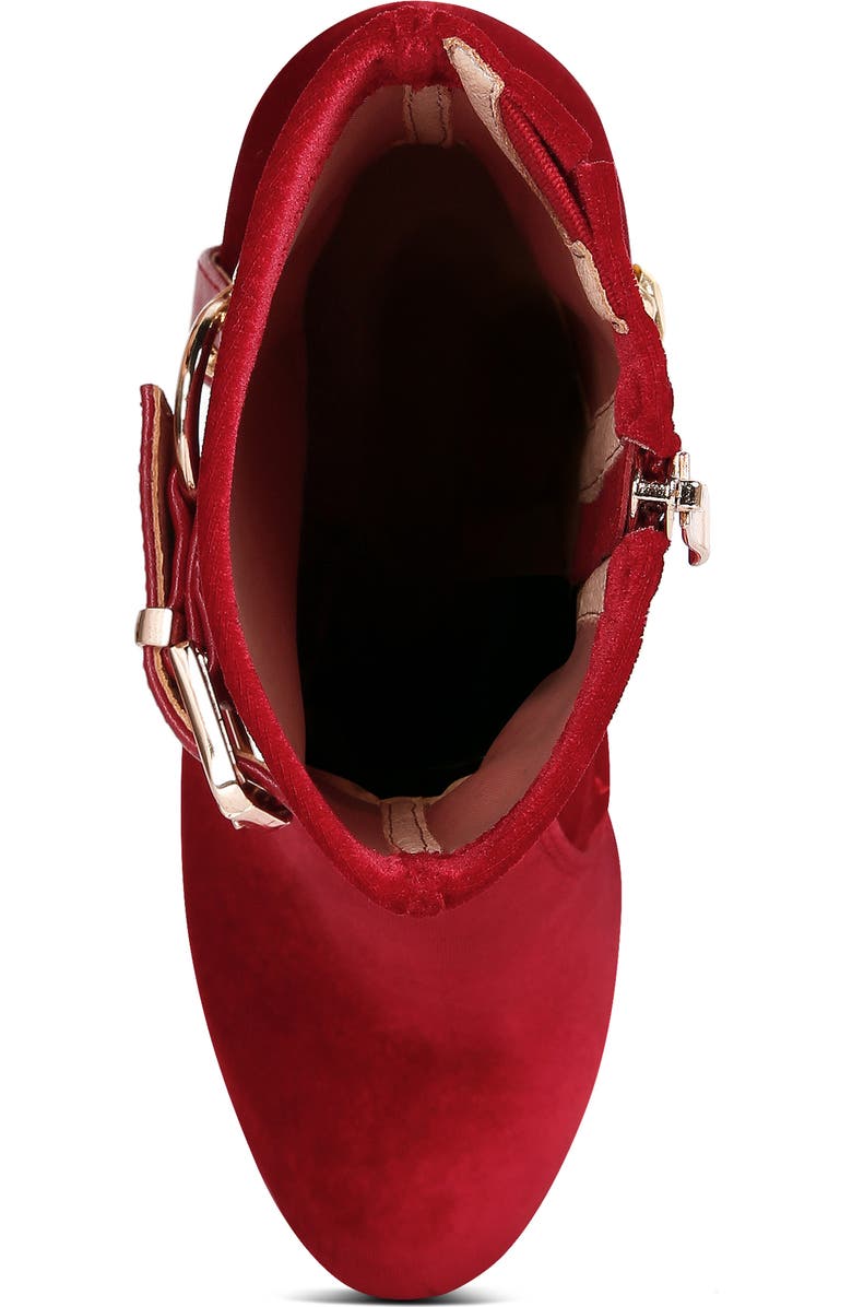 Rag & Co Zeppelin Platform Pump, Alternate, color, Red