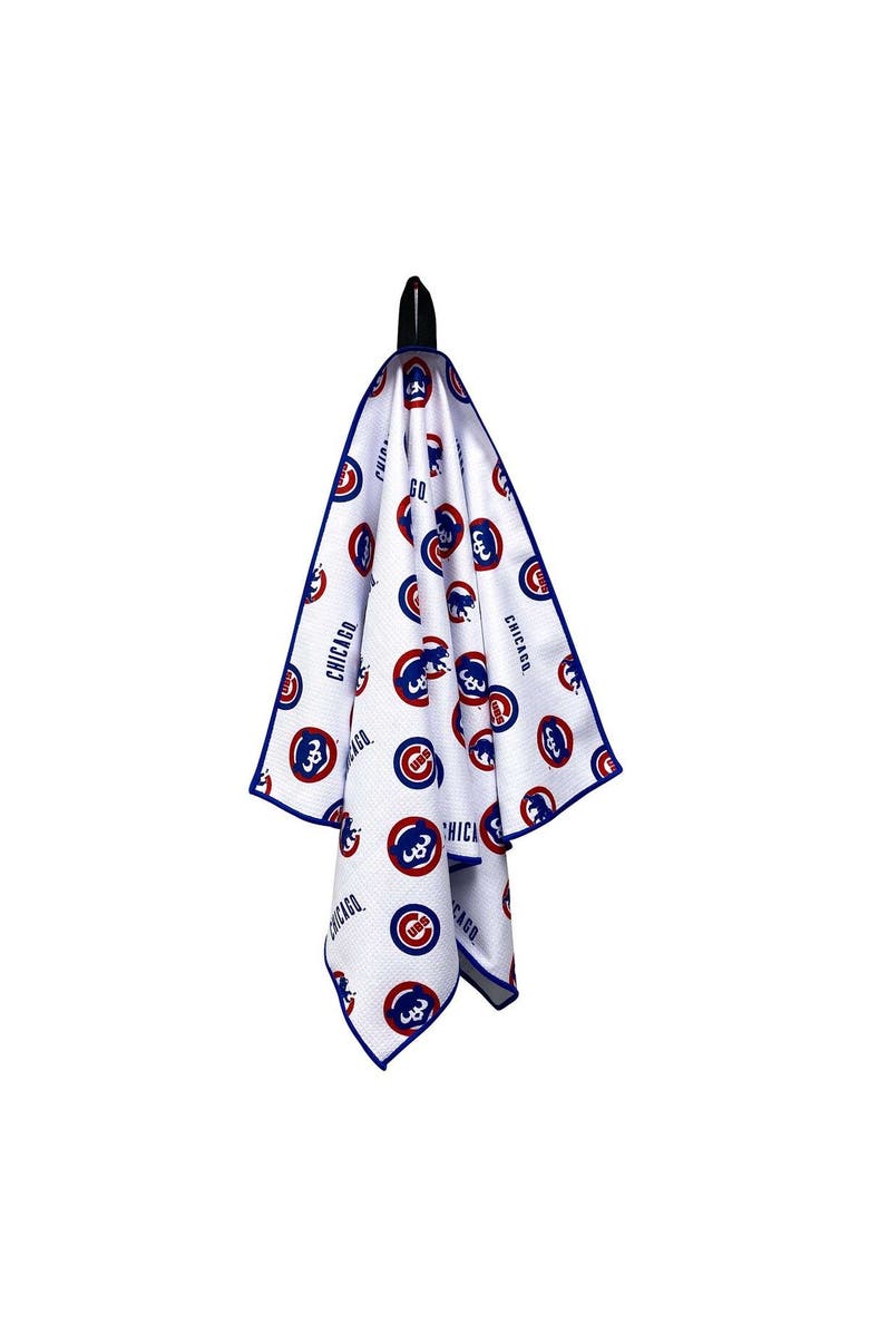 PRG AMERICAS Chicago Cubs Aqua-Lock Caddy Golf Towel, Alternate, color, 