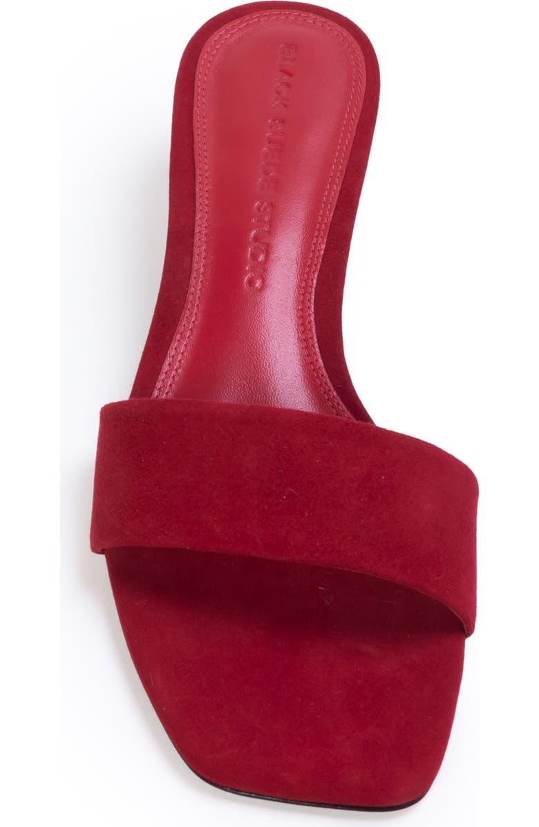 BLACK SUEDE STUDIO Avery 35 Suede, Alternate, color, Cherry Suede