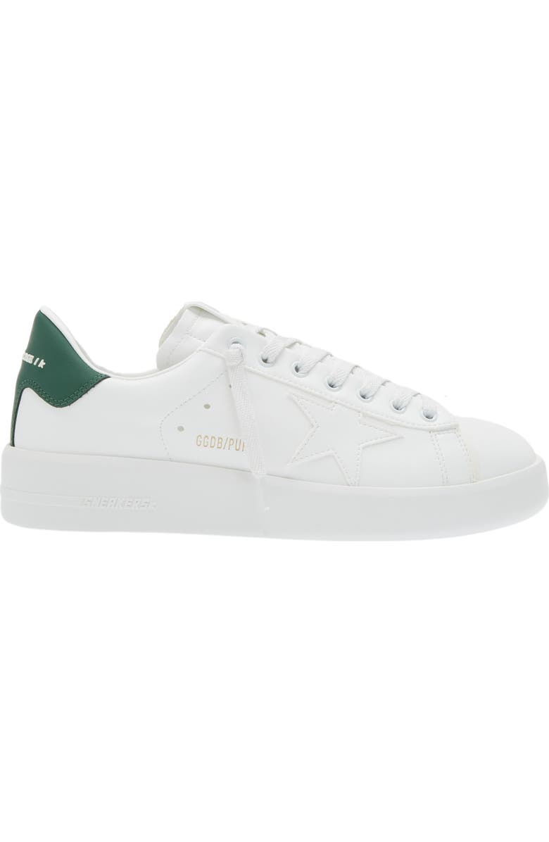 Golden Goose Purestar Sneaker, Alternate, color, White/ Green