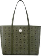 MCM Medium Toni Top-Zip Shopper in Visetos