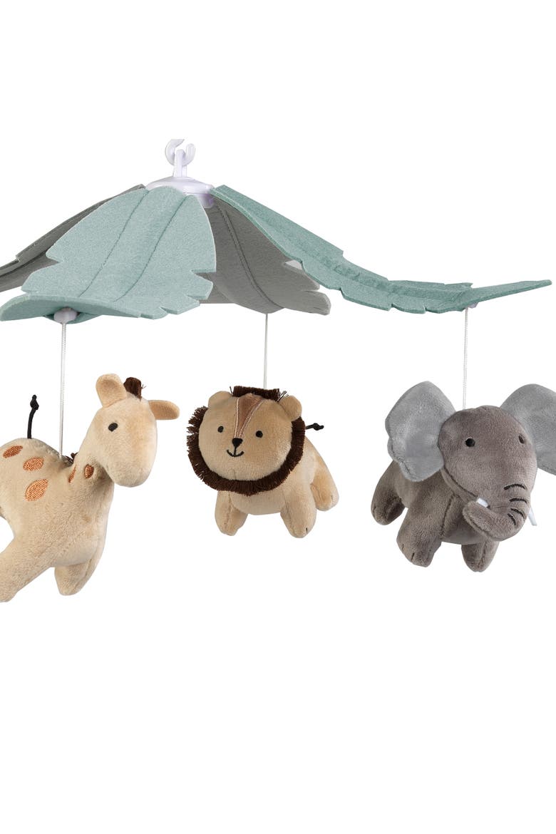 Jungle Friends Musical Baby Crib Mobile Animals Soother Toy, Alternate, color, Multicolor