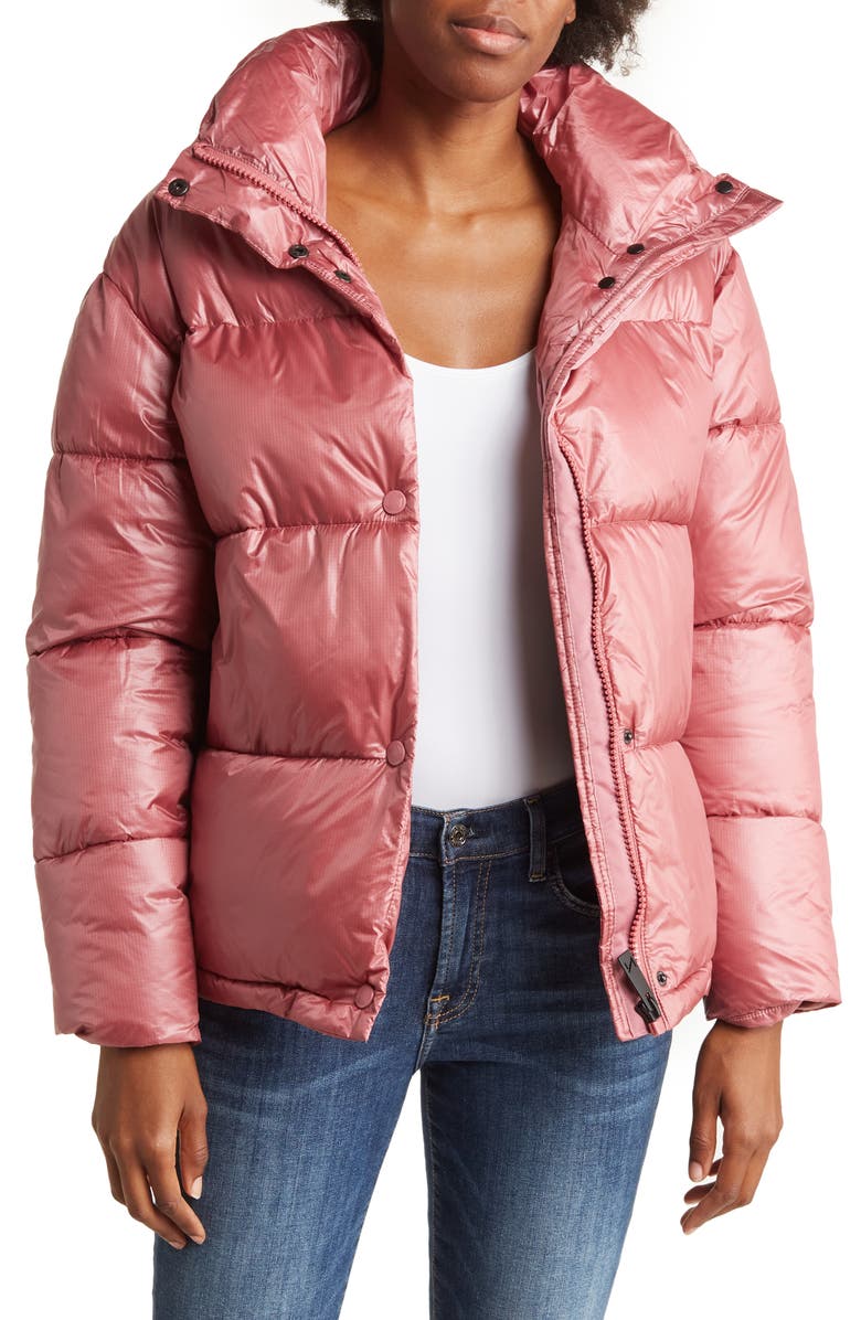 Noize Meadow Puffer Jacket, Main, color, Mauvewood